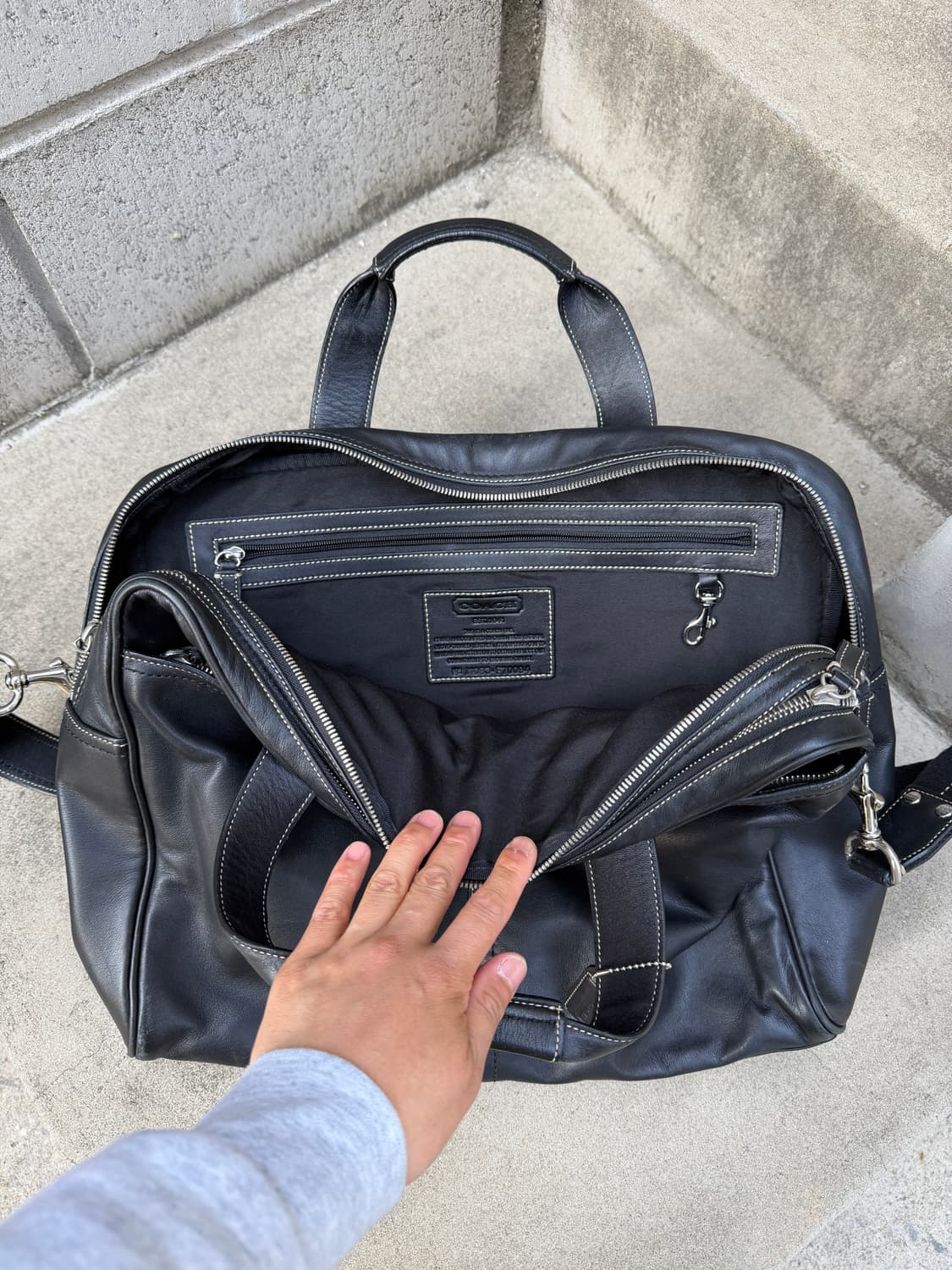 COACH GLOVE TANNED BRIEFCASE 코치 크로스백 상품이미지9