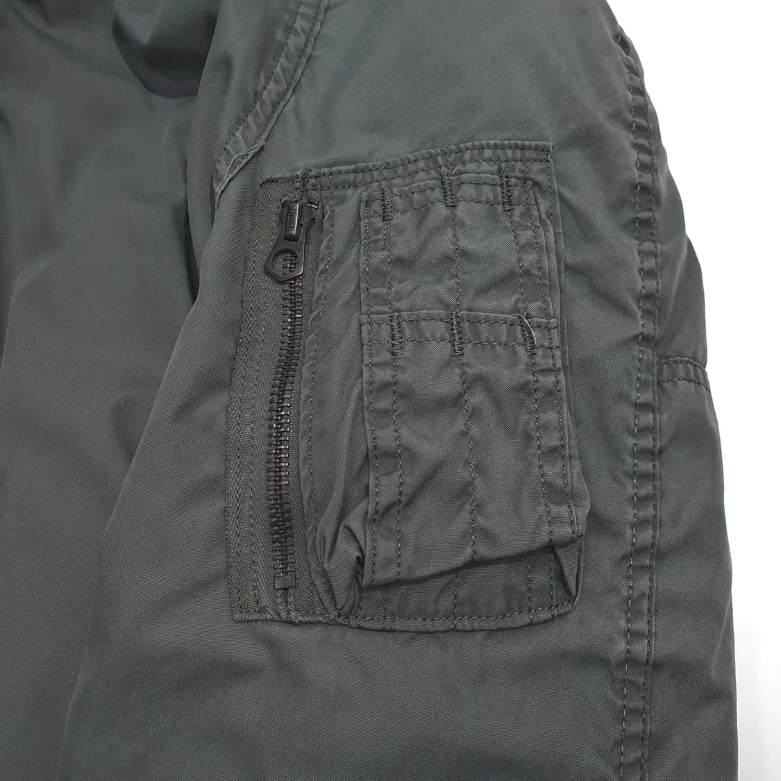 n3b 콜드웨더 파카 80s (100~105) 그린브리어 개파카 상품이미지5