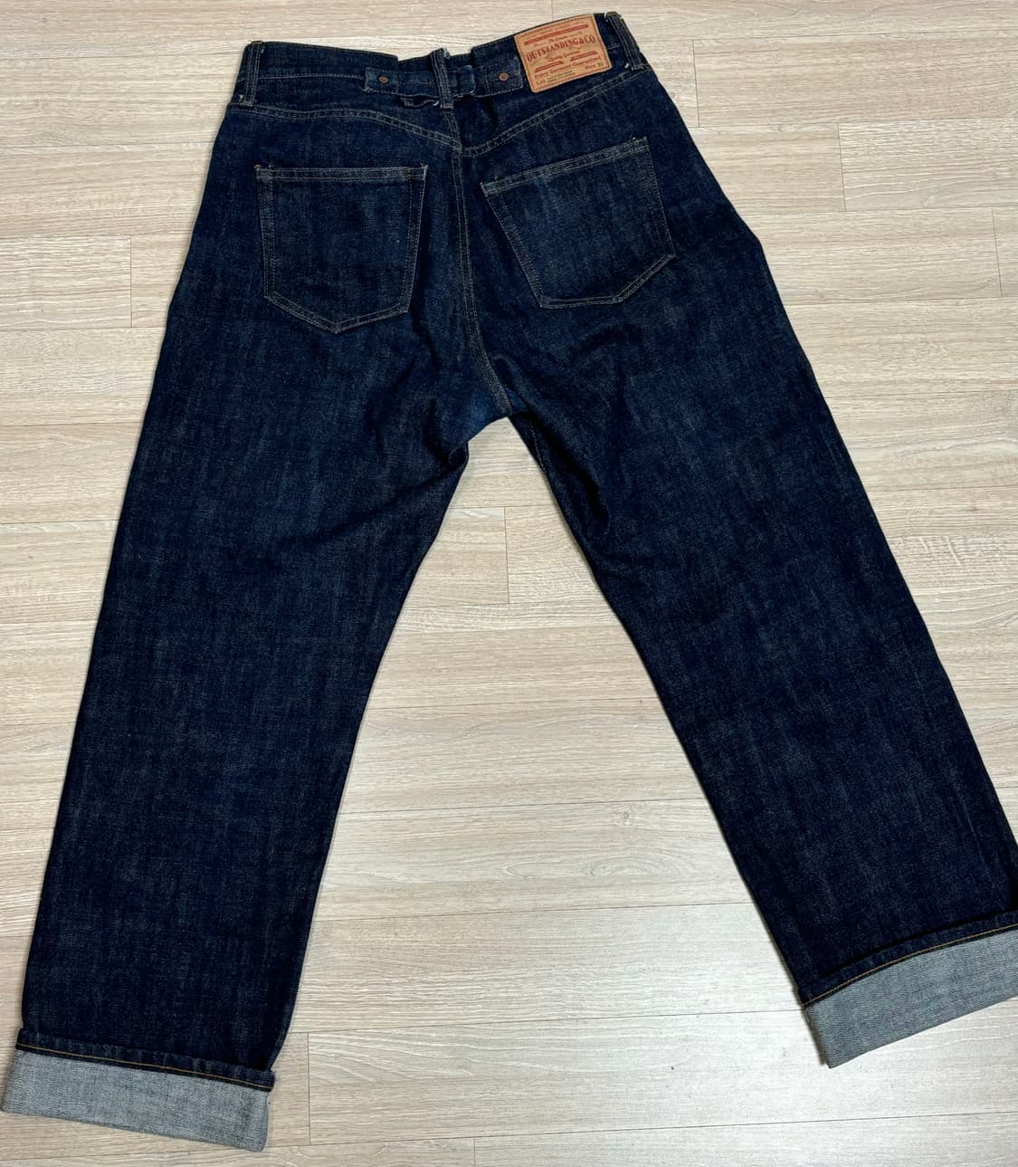 아웃스탠딩 30년대 신치백 셀비지 데님 S 상품이미지5