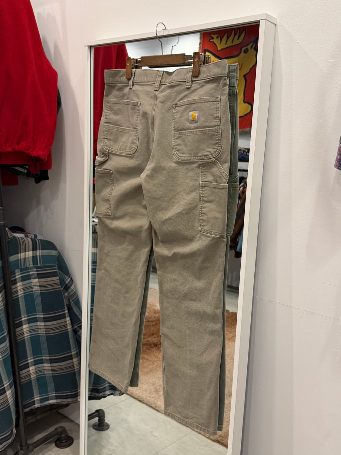 Carhartt 칼하트 덕 캔버스 싱글니 카펜터 워크 팬츠 (36) 상품이미지5