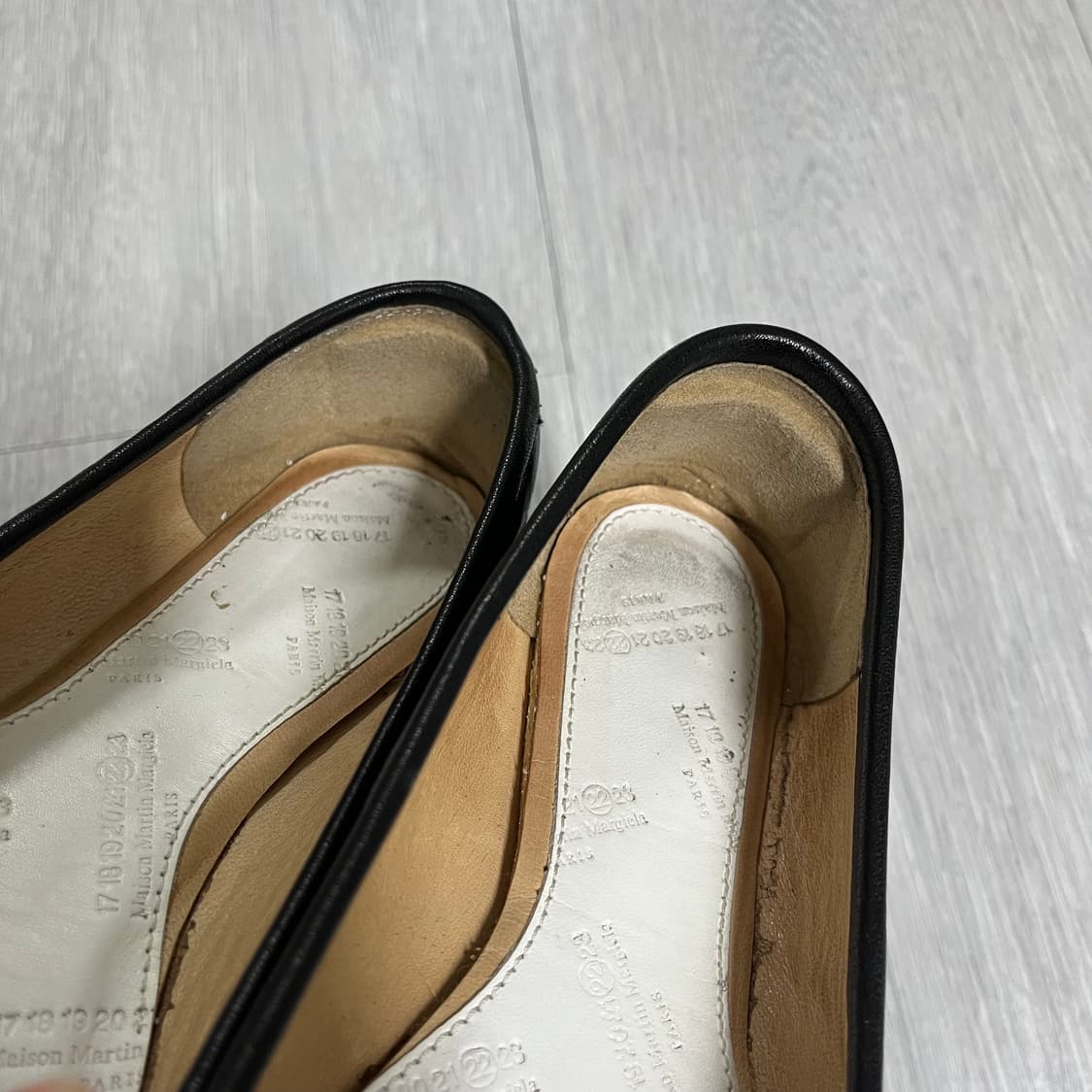 메종 마르지엘라 타비 플랫 블랙 36.5 상품이미지3