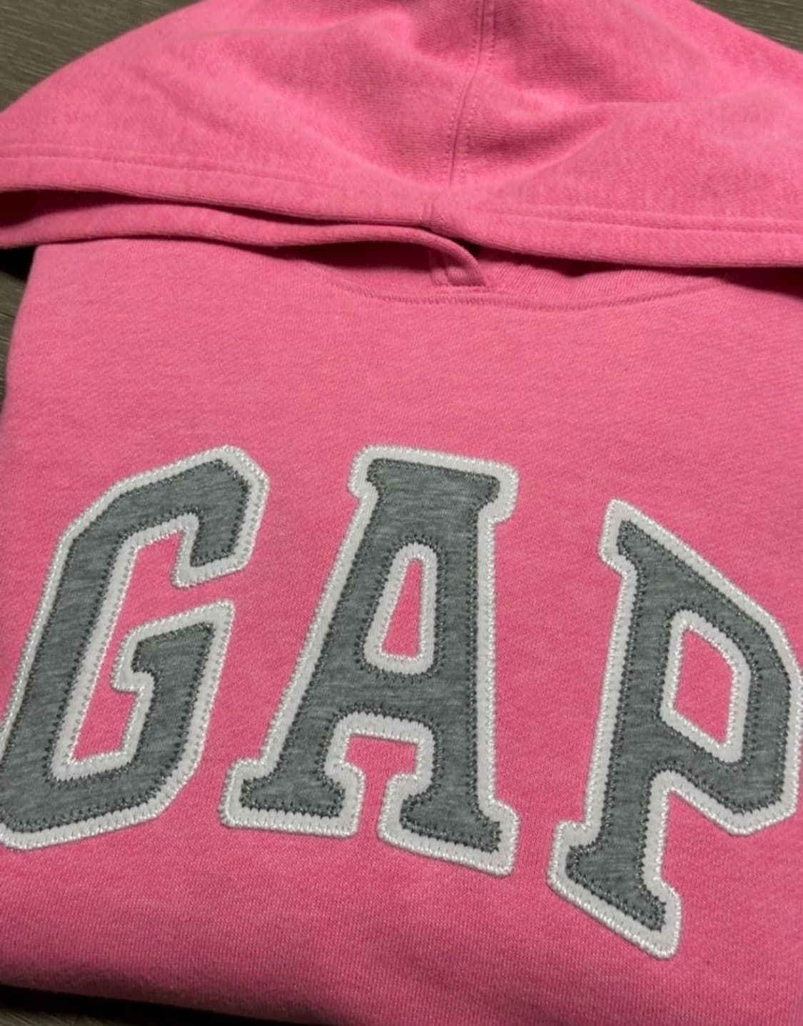 CAP 핑크 후드티 상품이미지2