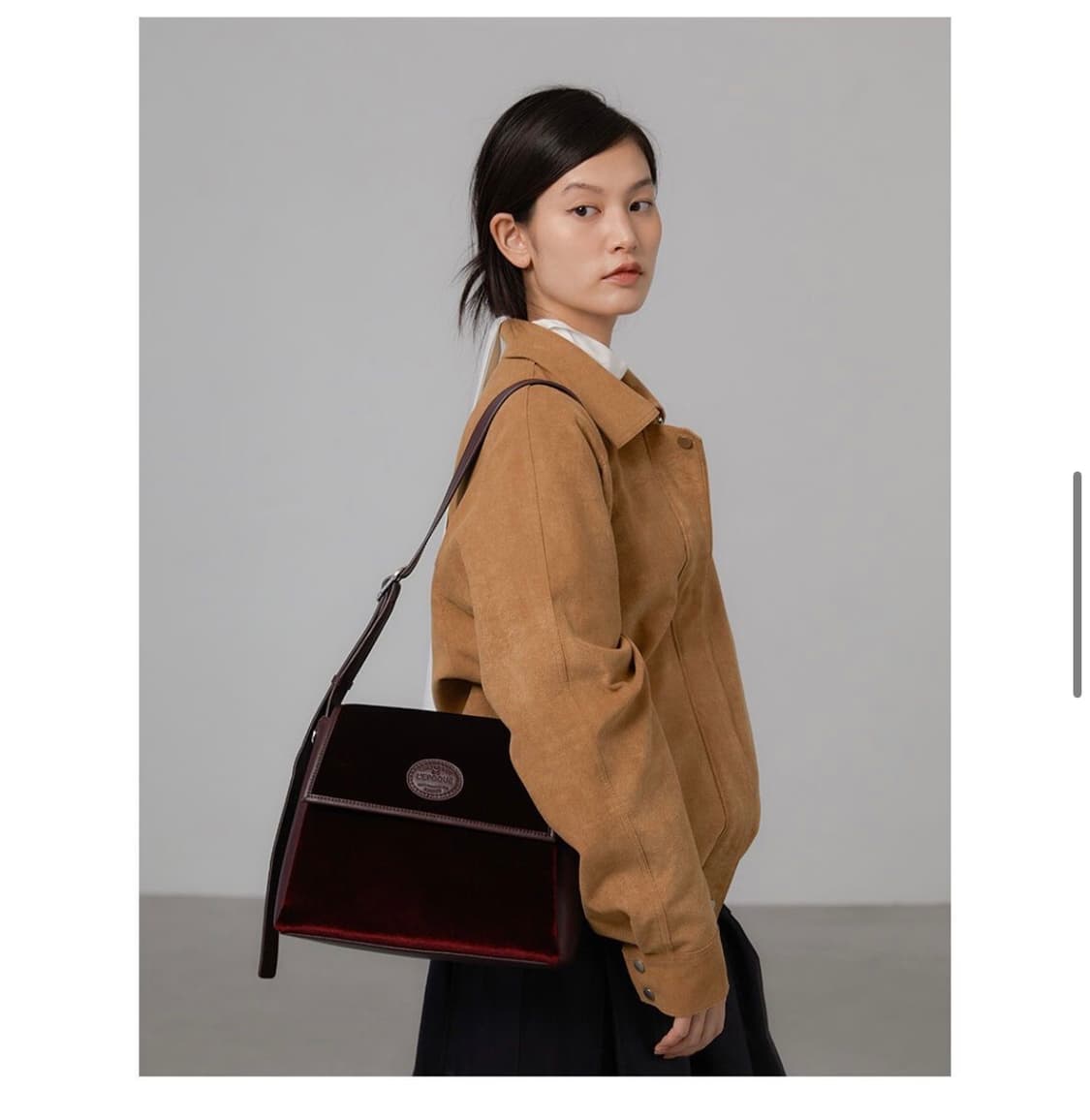 Ie aboone 스웨이드 자켓 상품이미지1