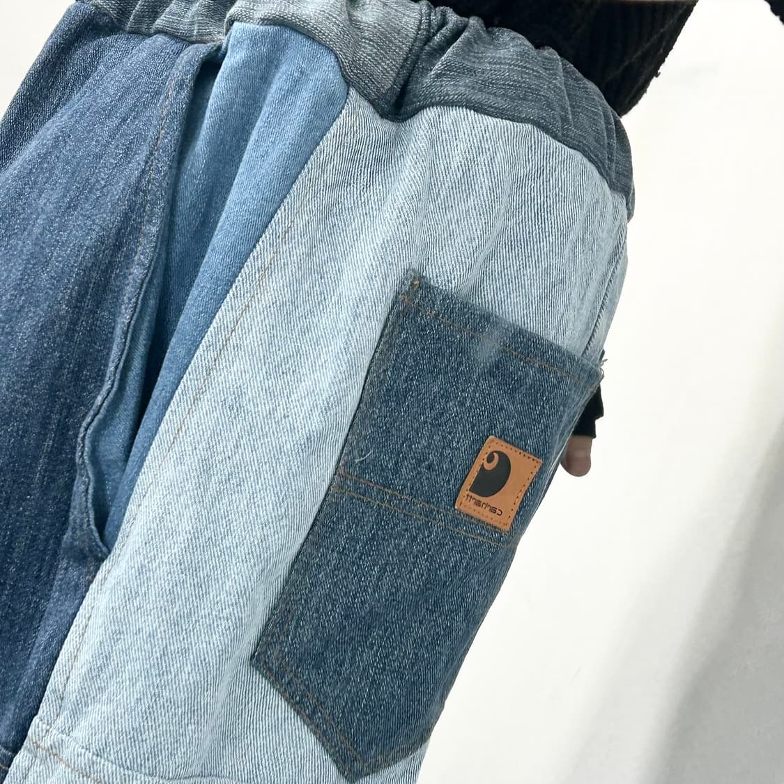 칼하트 리메이크 벌룬 와이드 데님 팬츠 상품이미지2
