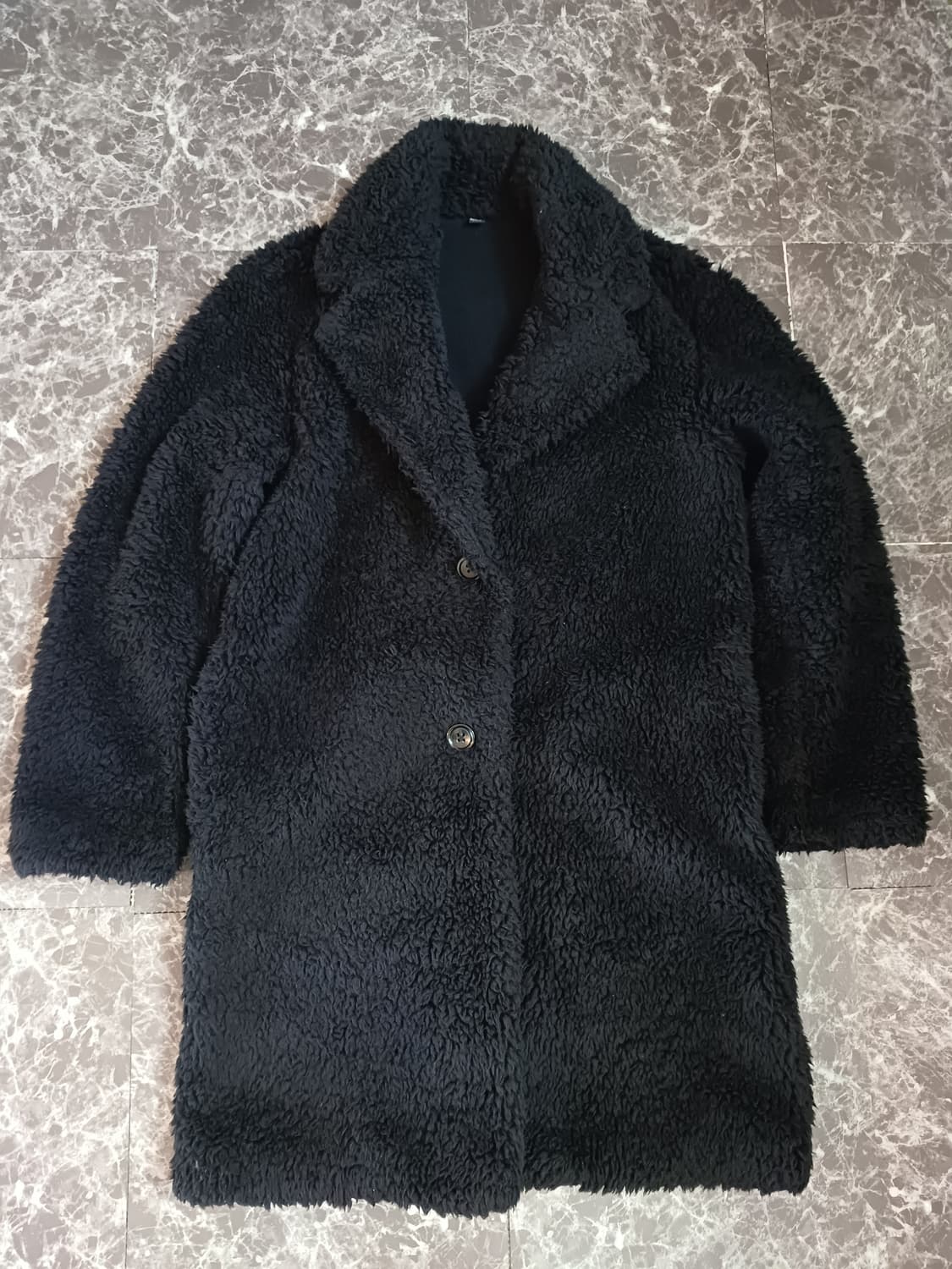 유니클로 양털 스타일 코트 상품이미지3