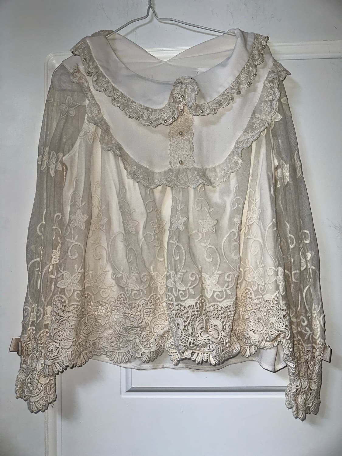 고스펑크 오리엔탈 히메 셔츠 블라우스 상품이미지1