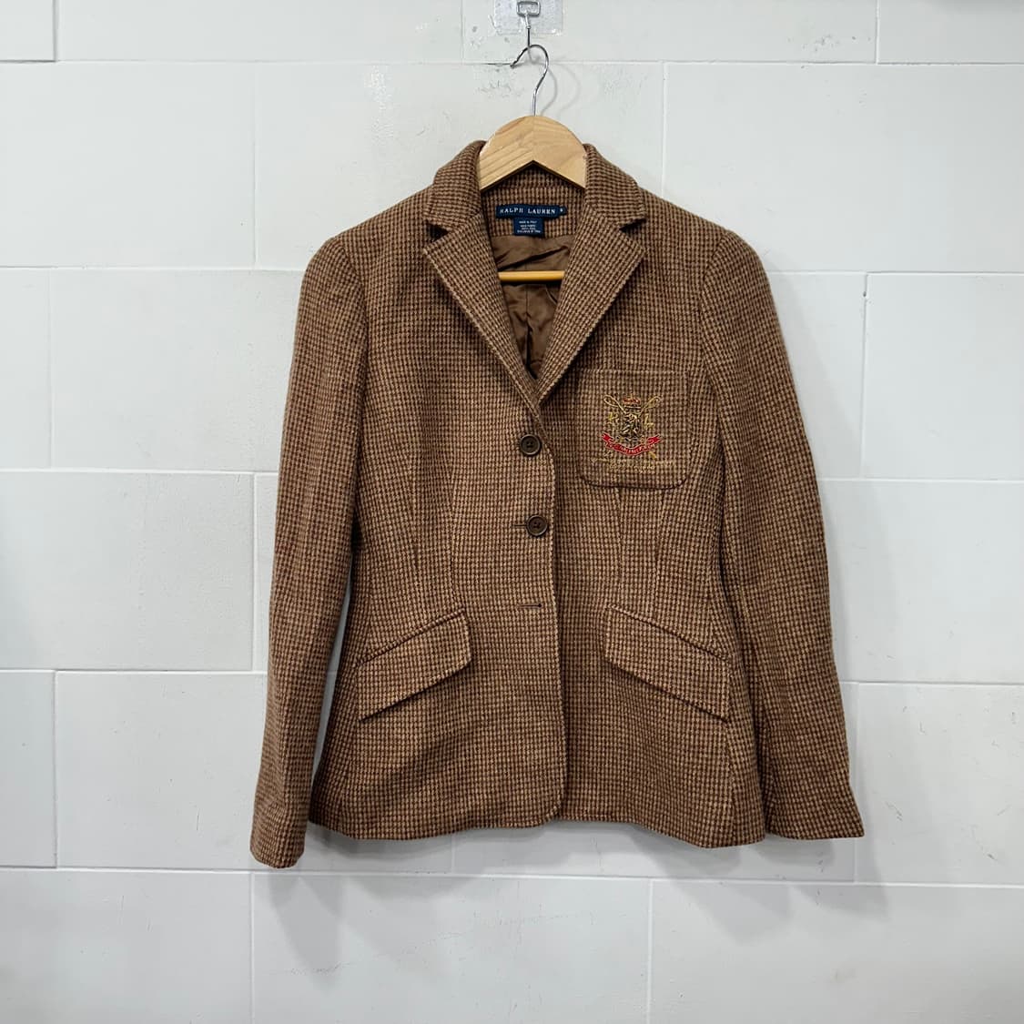 폴로 랄프로렌 울 자수 블레이져 상품이미지1
