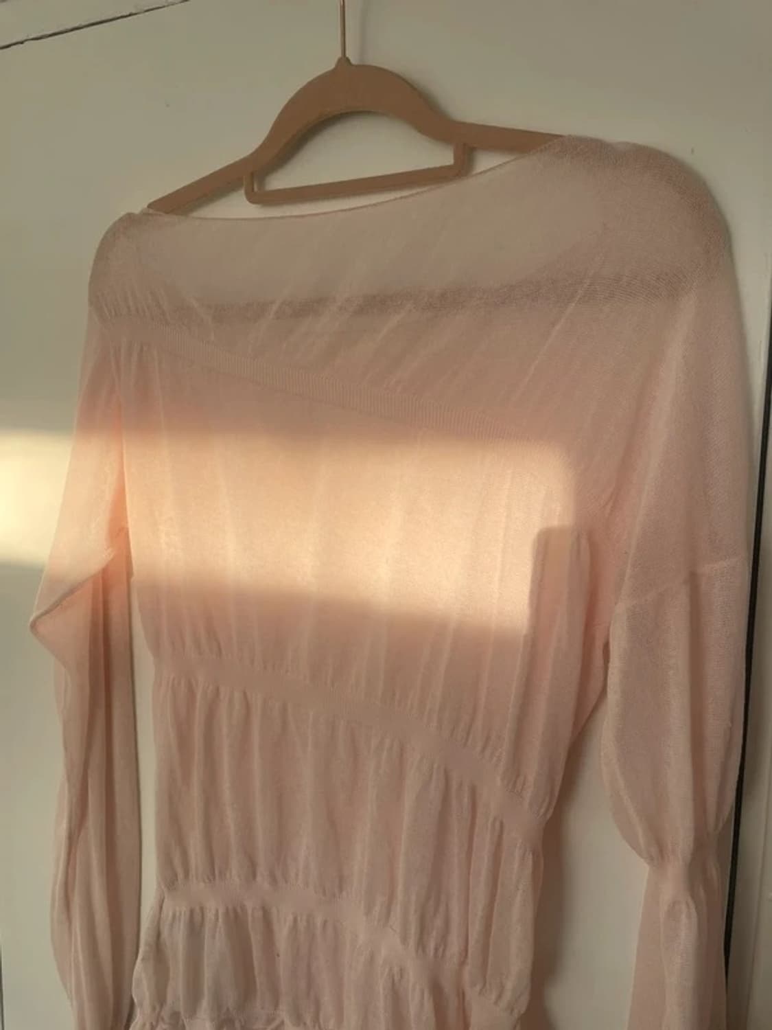 팔로마울 핑크 오프숄더 탑  상품이미지2