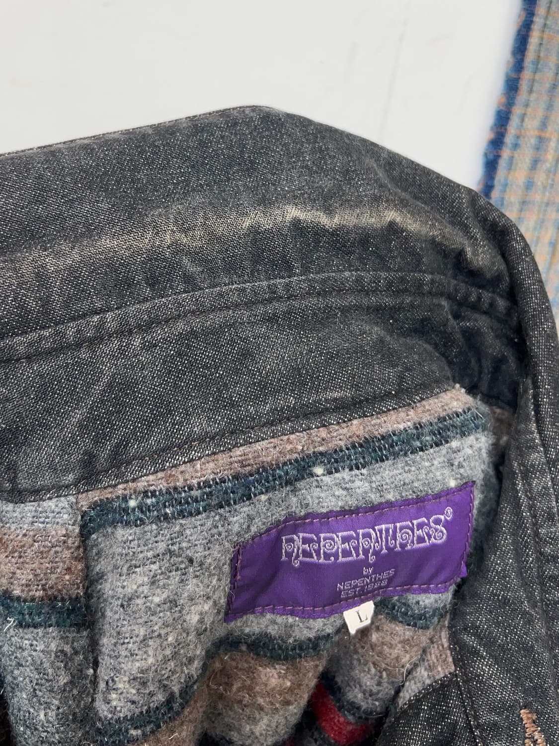 NEPENTHES Raglan Wool Work Jacket  상품이미지6