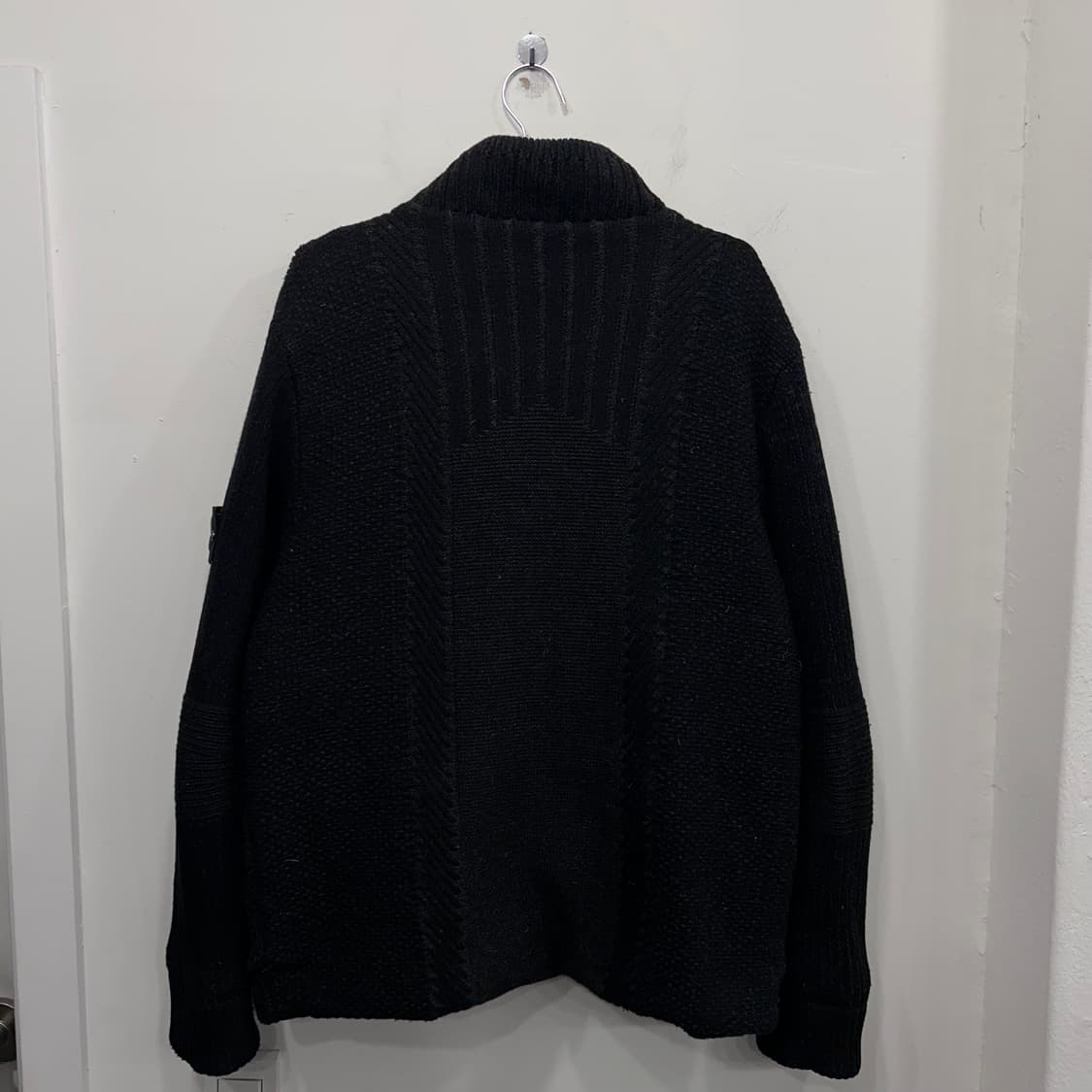 장 미쉘 바스키아 구스다운 퀼팅 니트 경량패딩 상품이미지5