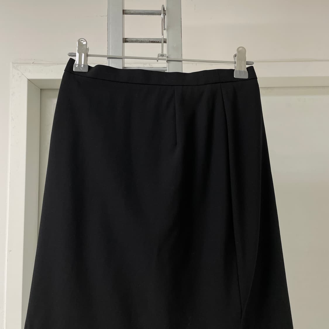 셀린느 블랙 스커트 36 상품이미지2