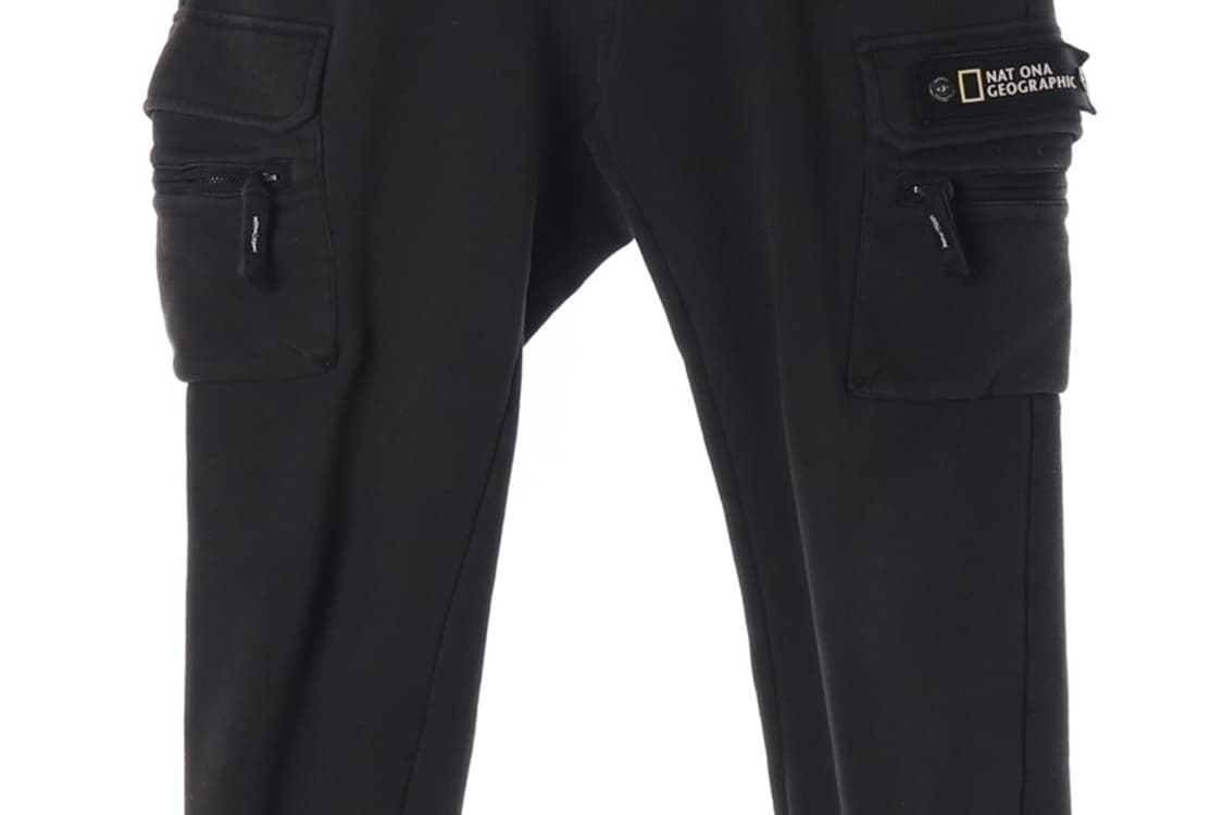 내셔널지오그래픽 블랙 카고 조거팬츠 81 상품이미지4