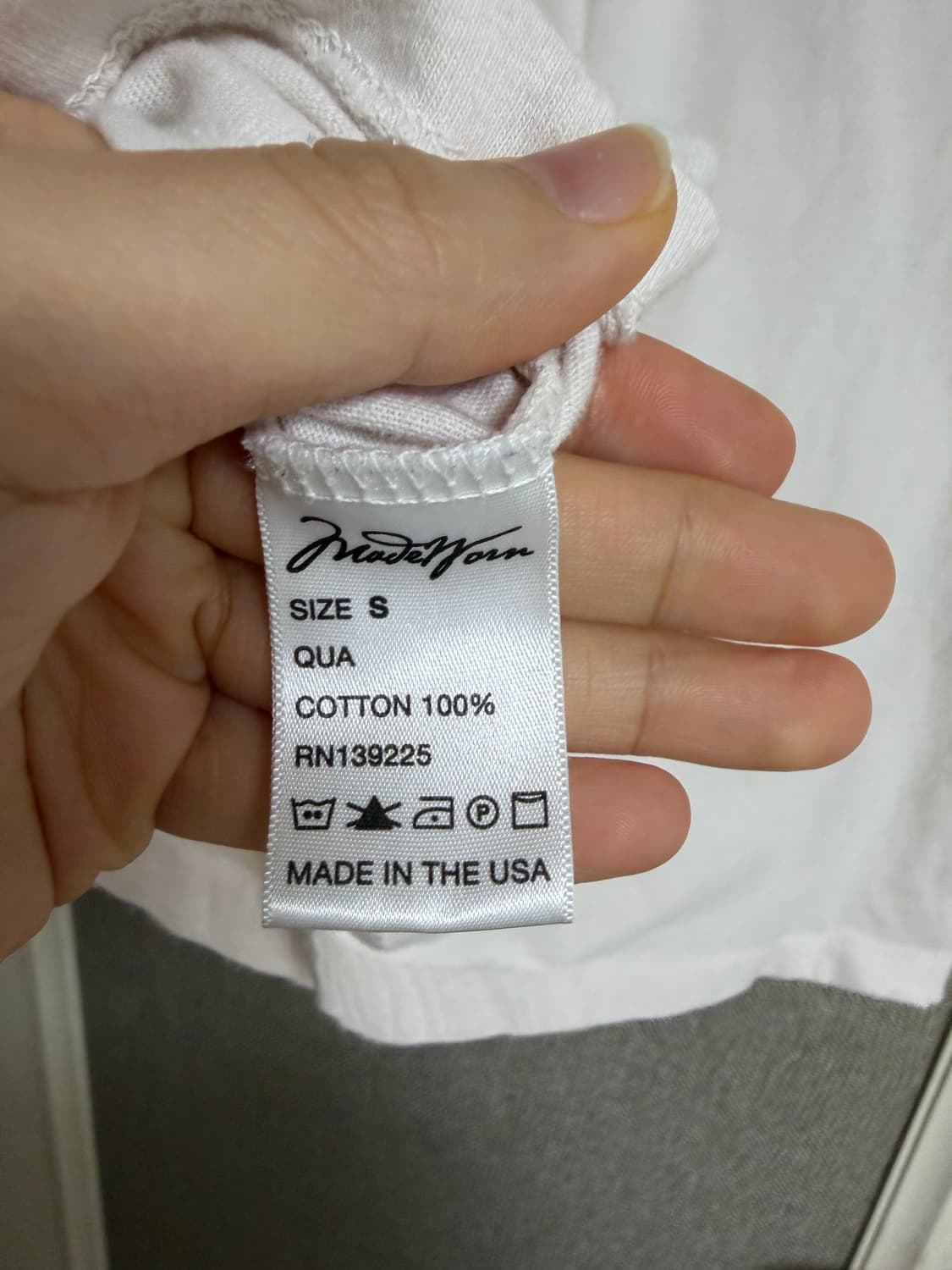 메이드원 아이보리 롱슬리브 s 상품이미지3