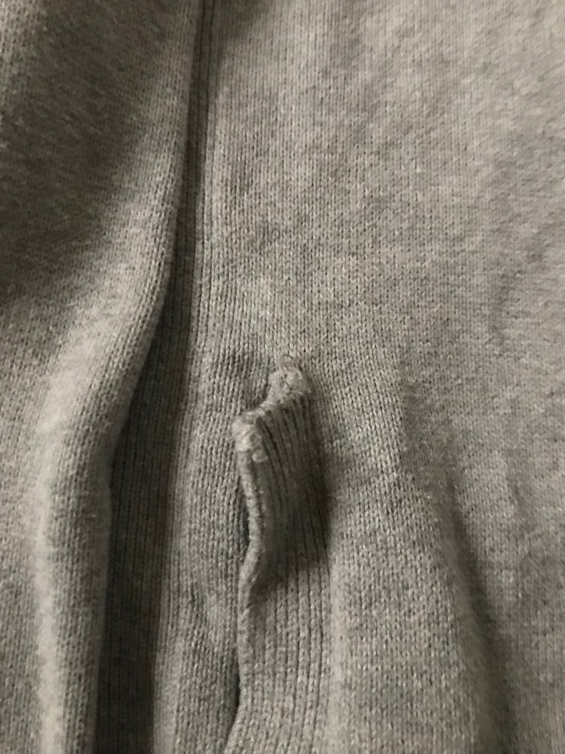 타미힐피거 그레이 루즈핏 니트집업 상품이미지9