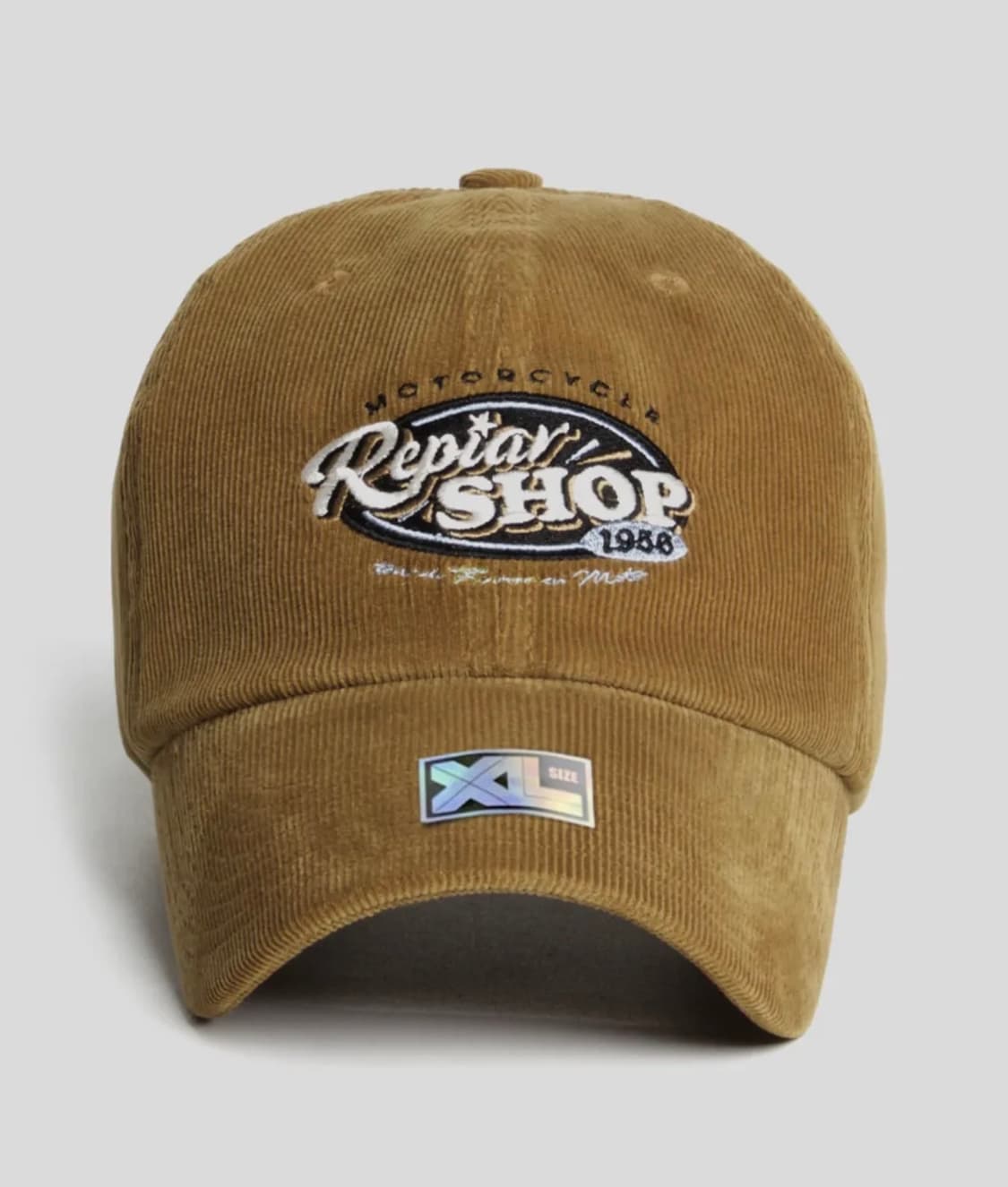 플래토 빅사이즈 코듀로이 볼캡 XL RS CODU CAP BROWN 상품이미지8
