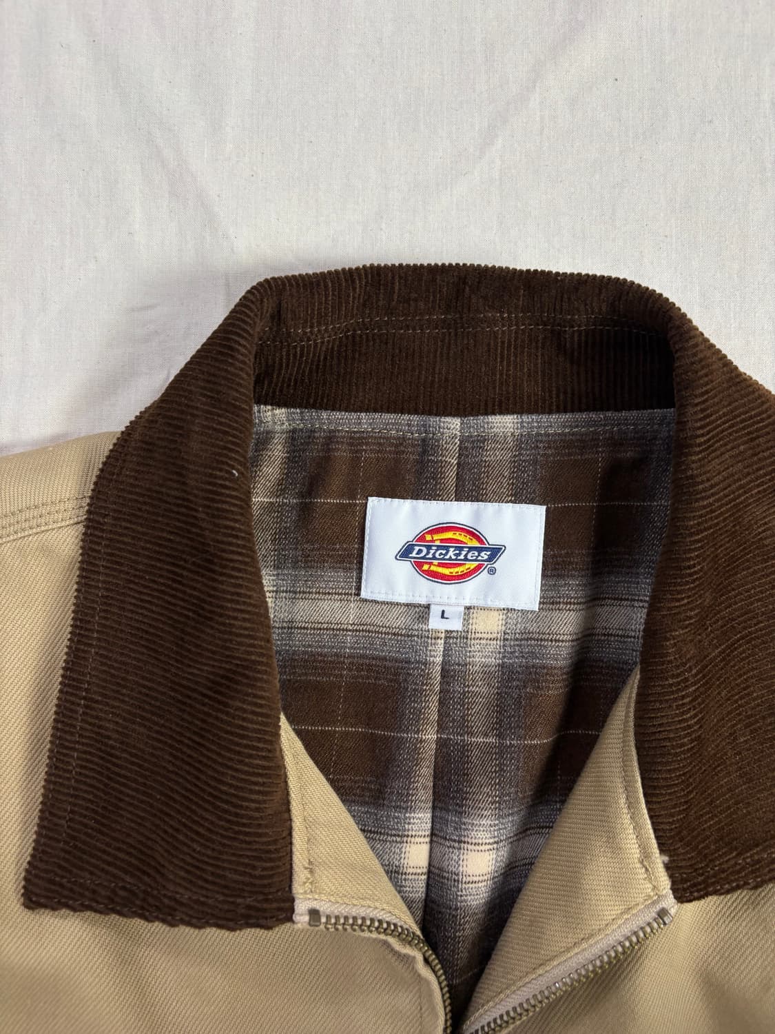 DIKIES 디키즈 베이지 워크자켓 L 상품이미지3