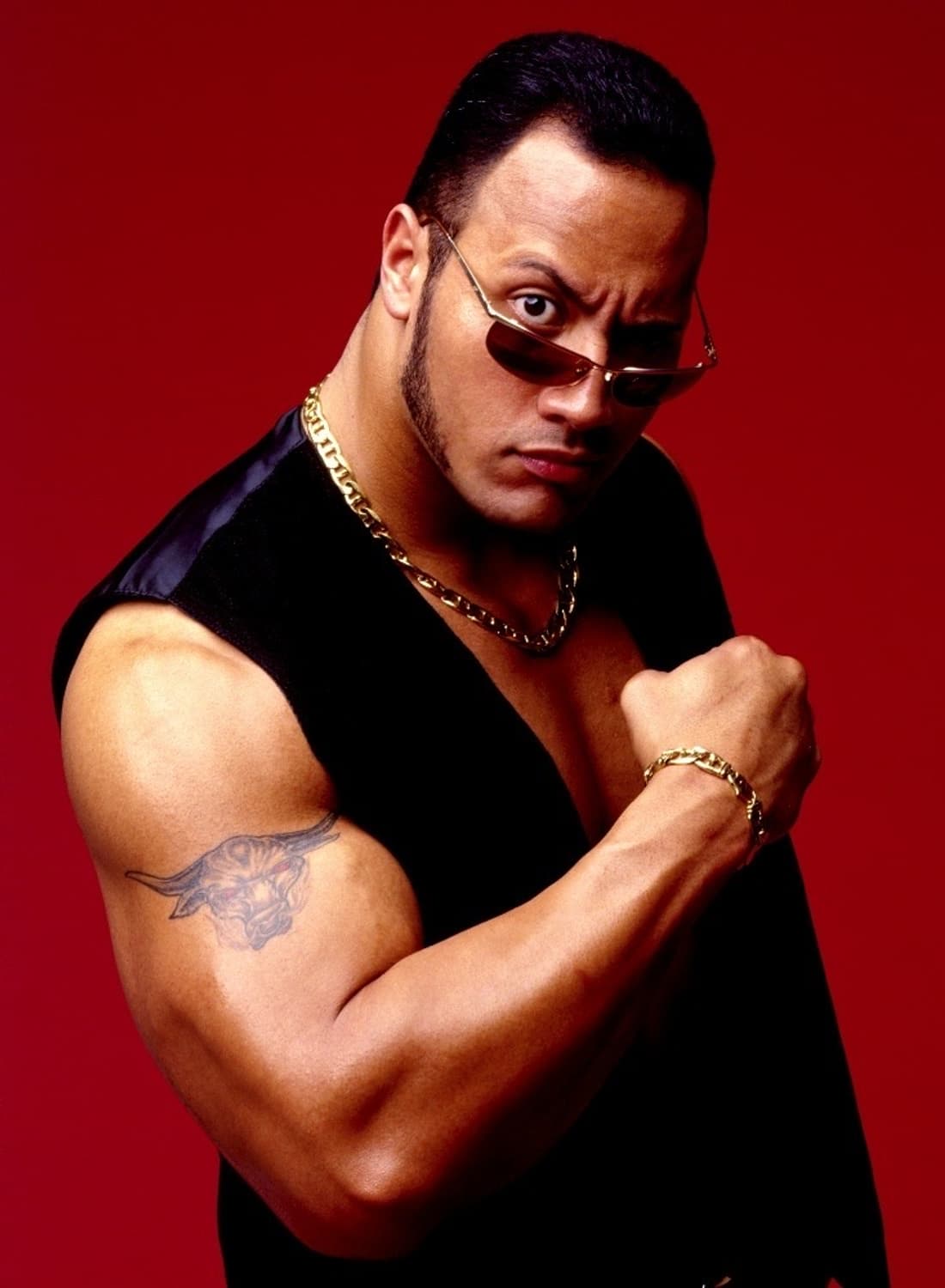 아메리칸 빈티지 WWE x GPK 프로레슬링 더락 반팔 L (97) 상품이미지7