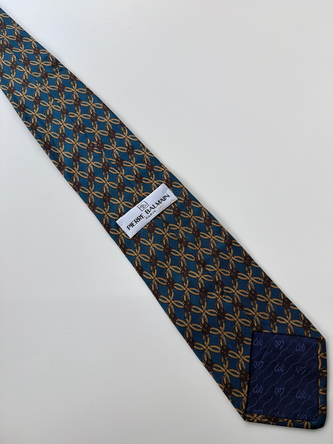 피에르 발망 (PIERRE BALMAIN) 실크 넥타이 9.5cm 상품이미지3