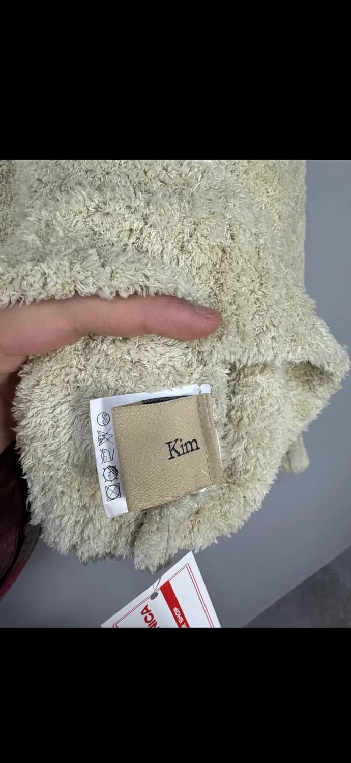 마뗑킴 부클레 크롭 오픈 카라 스웨터 H1327 상품이미지5