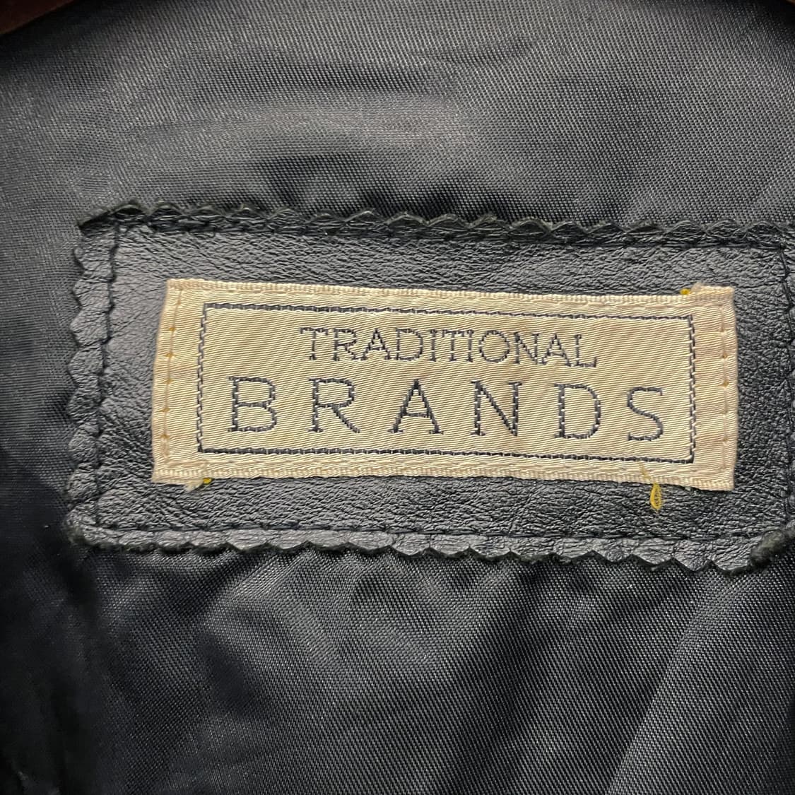 90s 트레디셔널 라이더 어깨 패드 소가죽 자켓 상품이미지7