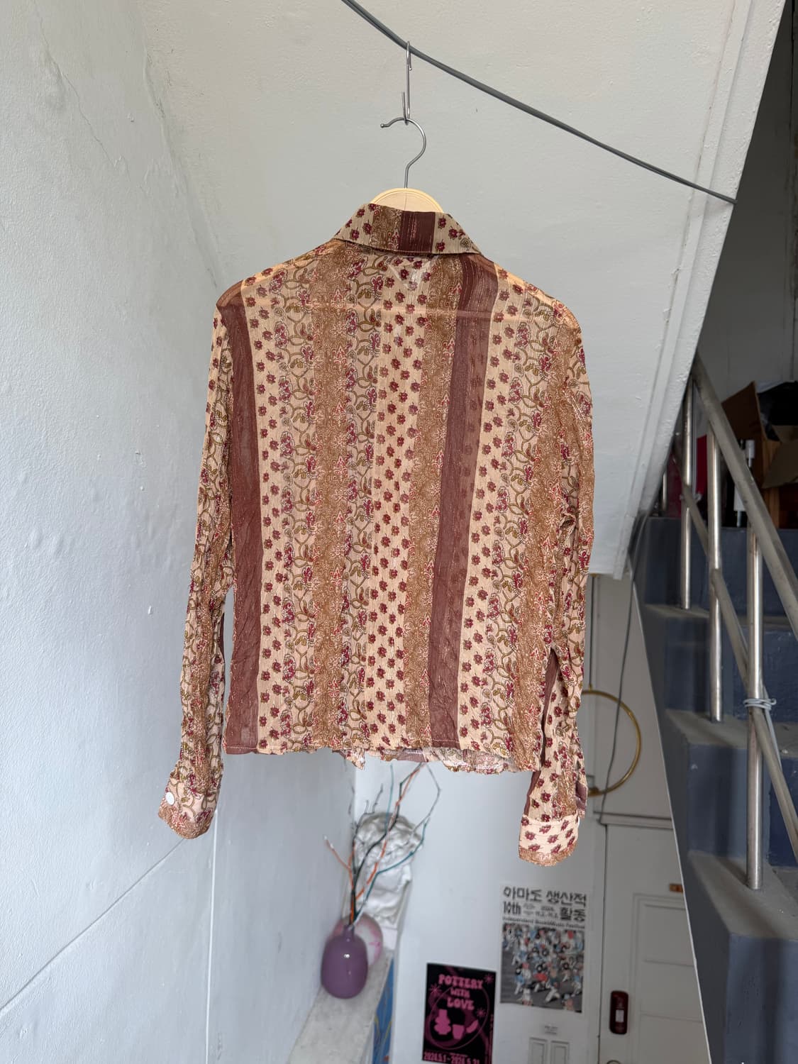 y2k 에스닉 레이어드 거즈  상품이미지5