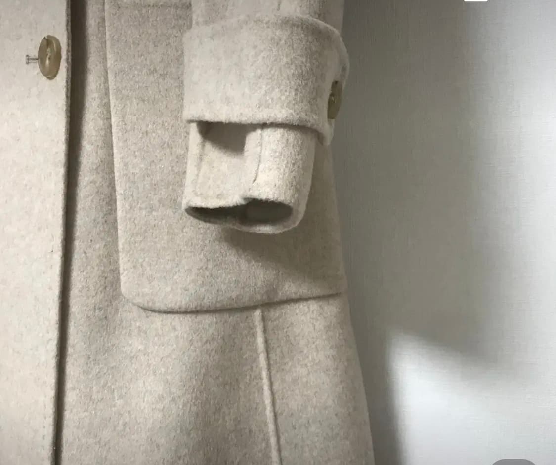 LIST 리스트 벨티드 캐스미어 코트 상품이미지5