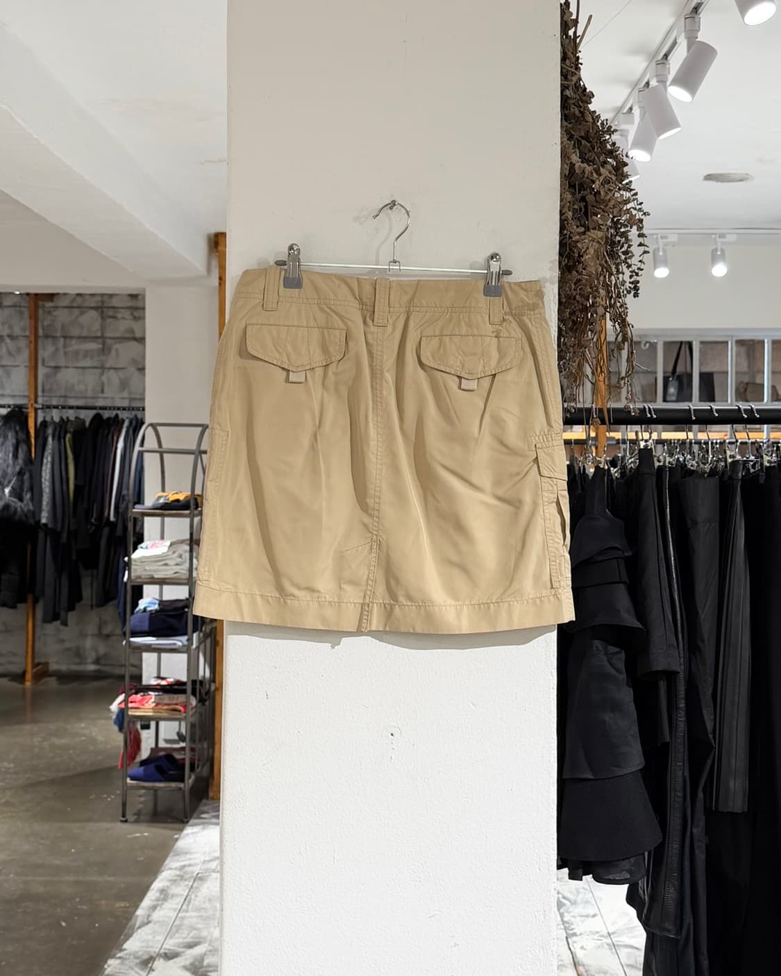 랄프 로렌 골프 베이지 나일론 미니 스커트 상품이미지4