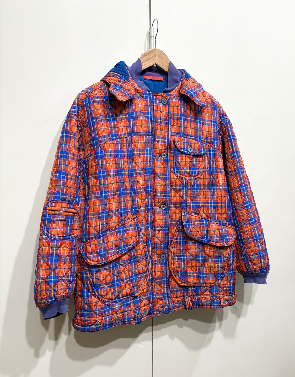 오일릴리 멀티 포켓 퀼팅 자켓 상품이미지2