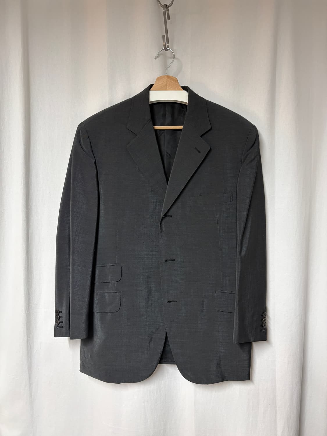 00's 에르메스 울 모헤어 수트/상의 상품이미지1