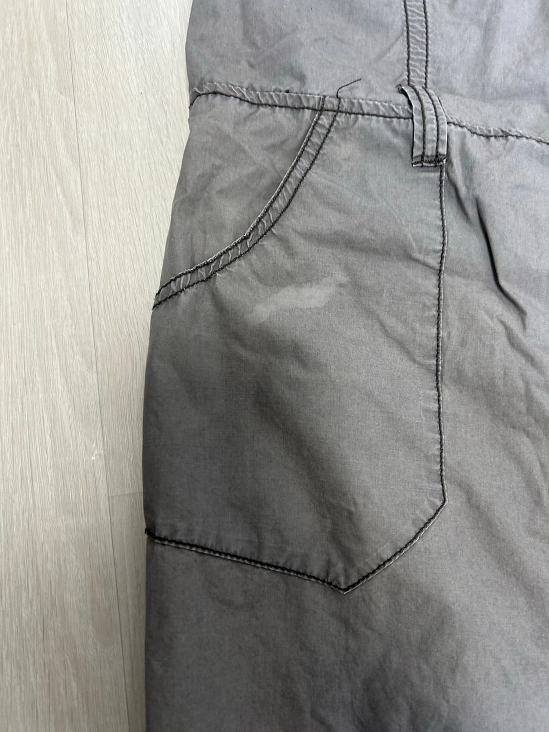 빈티지 레이어드 데님 나시 원피스 상품이미지3