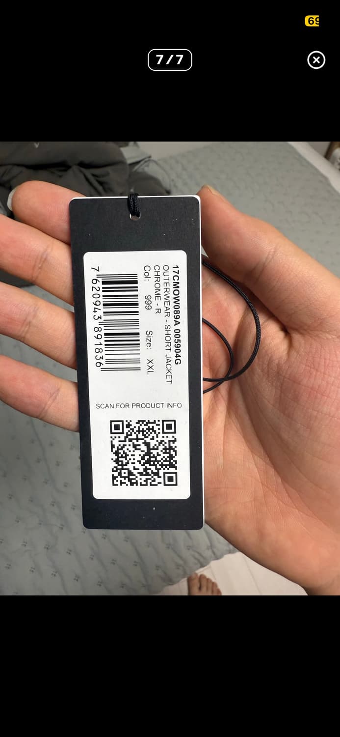 cp컴퍼니 Chrome-R 숏 자켓 xxl 상품이미지5