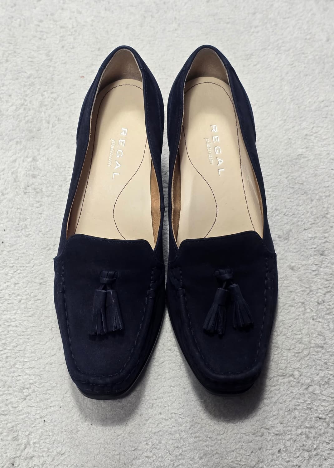 리갈 테슬 헤리티지 스웨이드 구두 네이비 240 상품이미지3