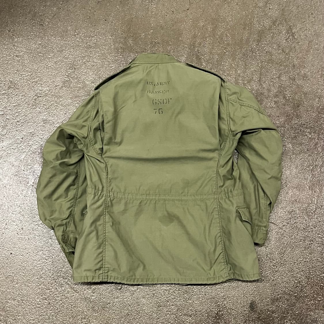 70s 오리지날 2세대 M-65 필드자켓 (M/L) 상품이미지4