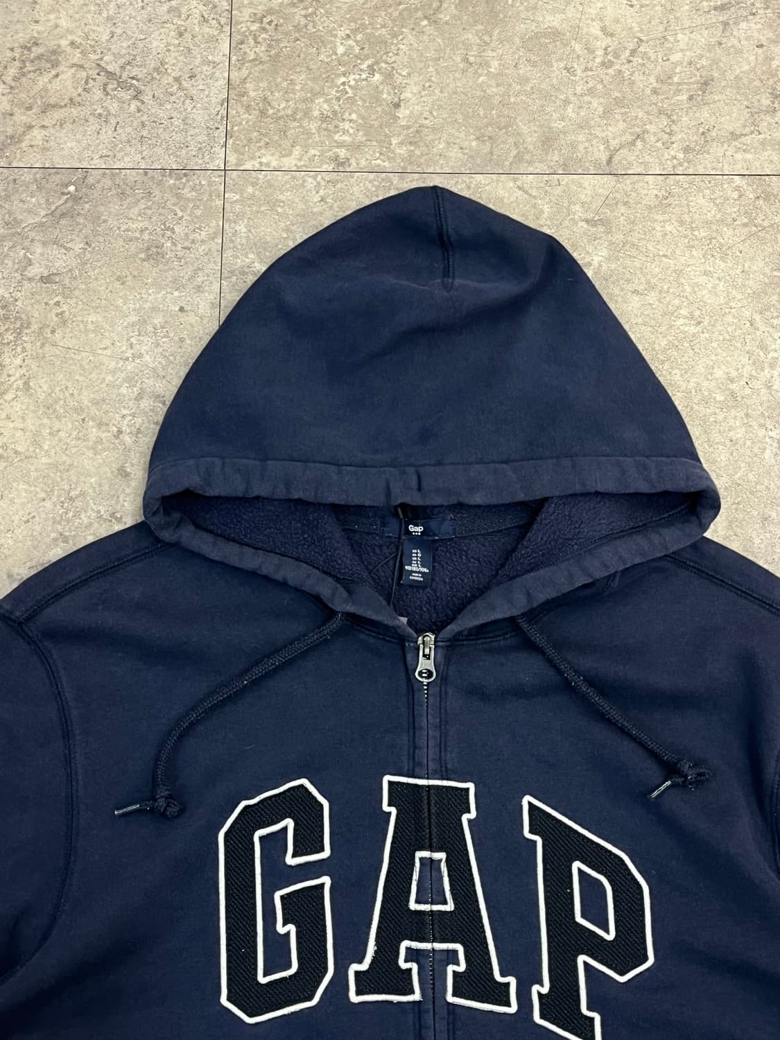 갭 후드집업 네이비 L #csz2383 상품이미지5