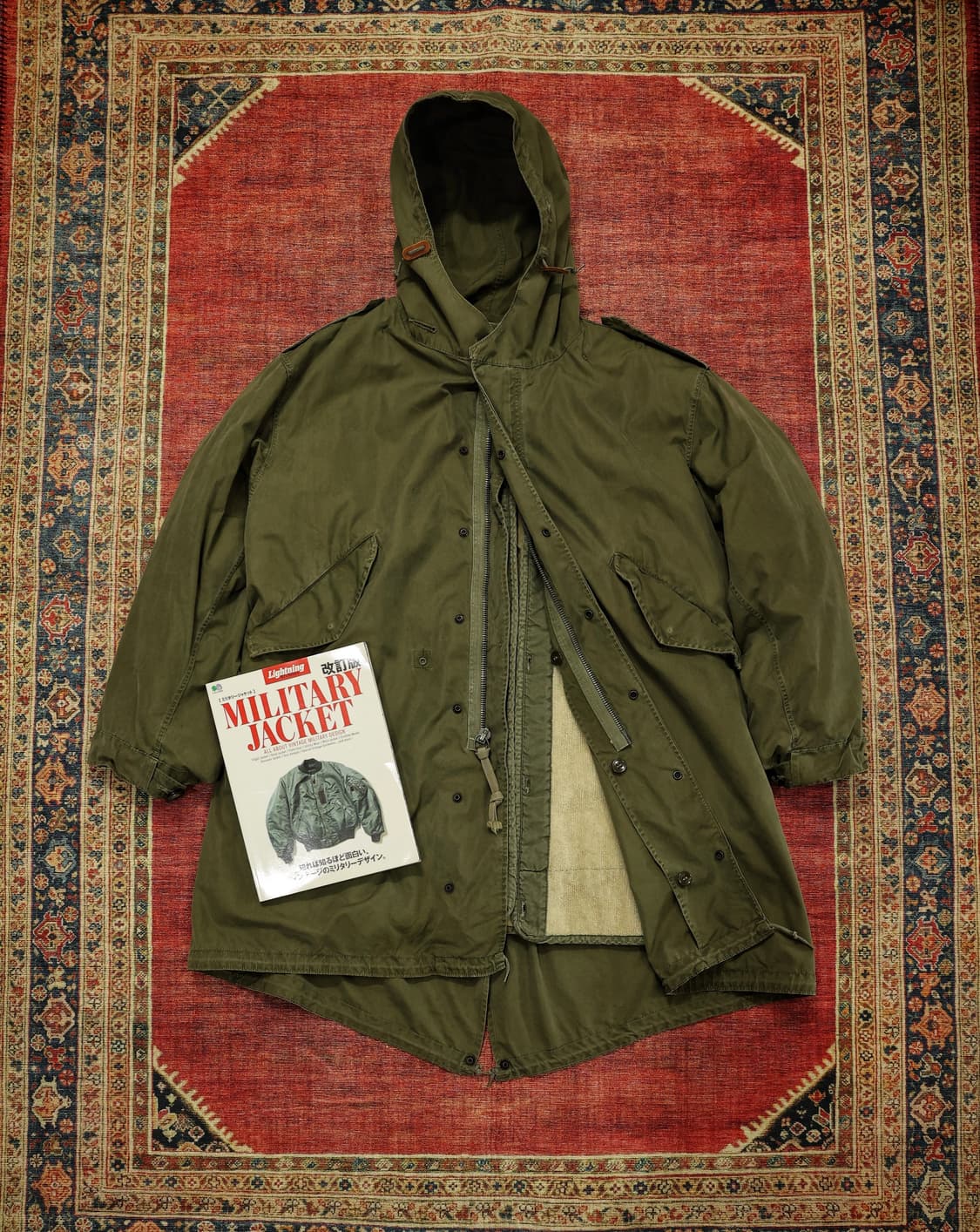 50s 빈티지 밀리터리 m51 파카 판매 상품이미지1