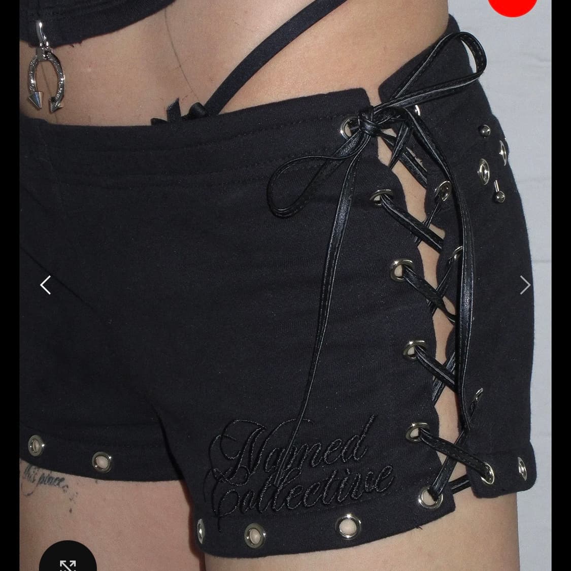 namedcollective corset 코르셋 shorts 쇼츠 반바지 상품이미지1