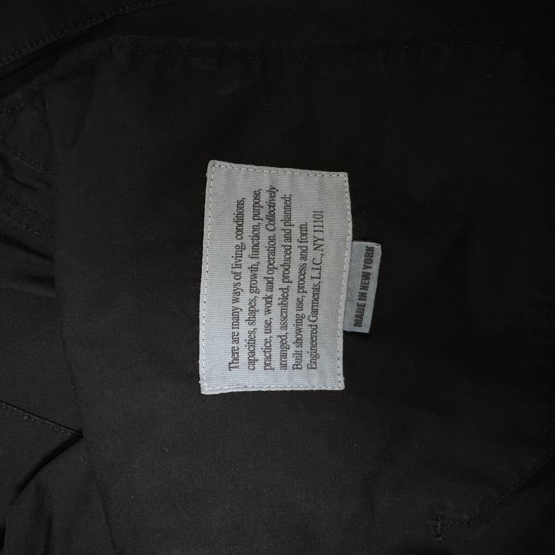 엔지니어드가먼츠 애틀란틱 파카 M (포플린) 상품이미지4