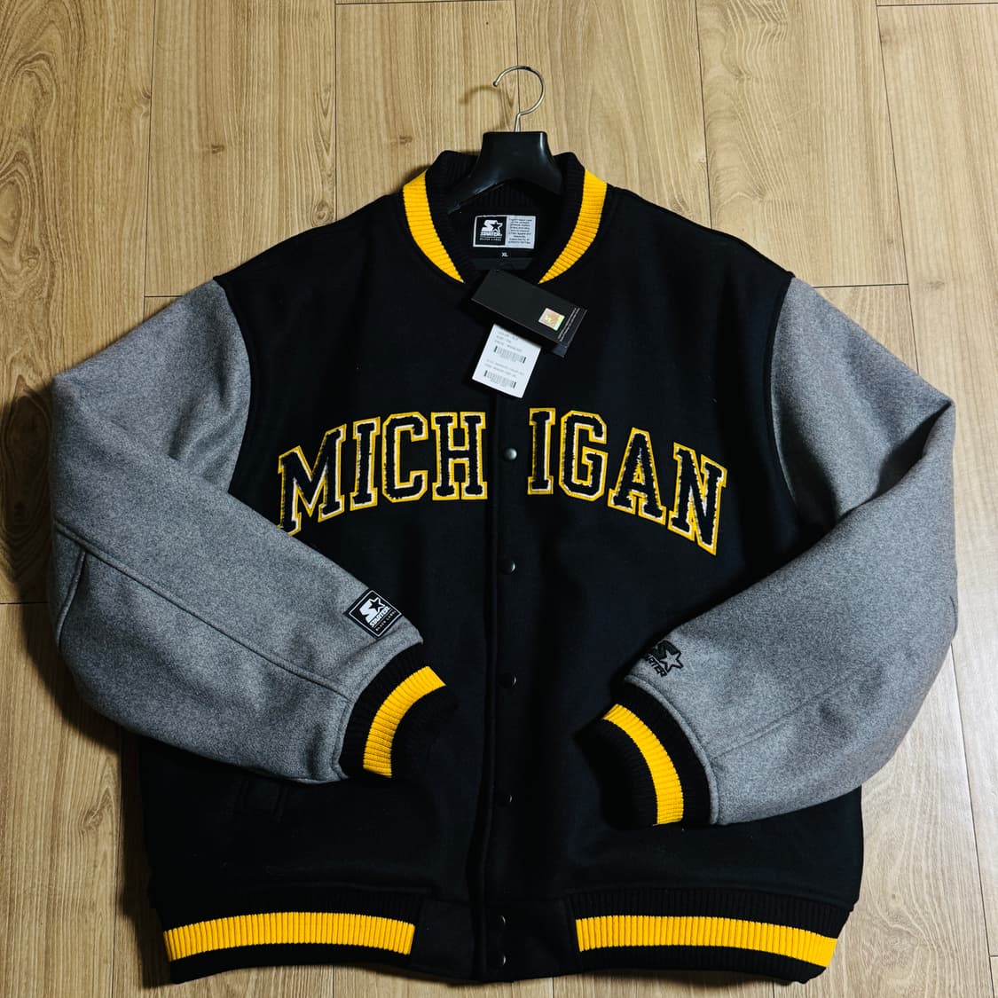 스타터 미시간 바시티 자켓 OXL 새제품 상품이미지4