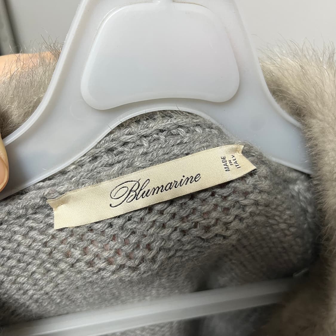 블루마린 밍크 이태리 밍크 가디건 상품이미지2