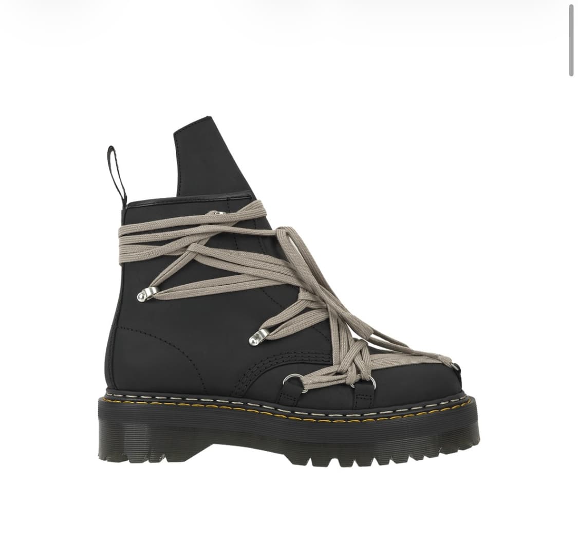 릭오웬스 닥터마틴 메가레이스 uk5 240 미개봉 새상품 상품이미지1