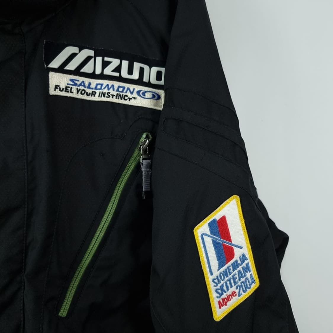 [미즈노] 살로몬 스폰서 올드스쿨 스키 점퍼 블랙 M19936 상품이미지7