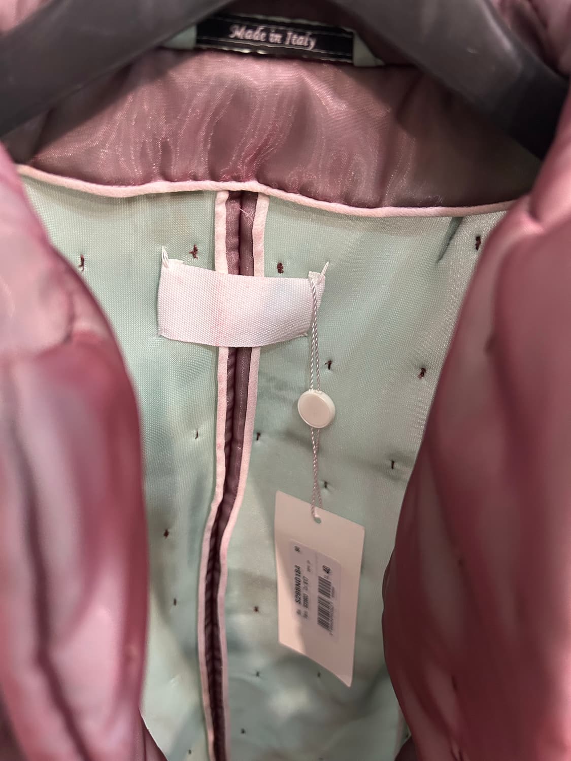 마르지엘라 컬렉션 소장용 실크 페인팅 자켓 상품이미지9