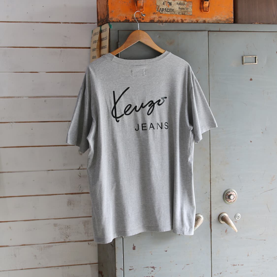 (착용컷) KENZO JEANS 반팔 티셔츠 (남성용 100-102) 상품이미지2
