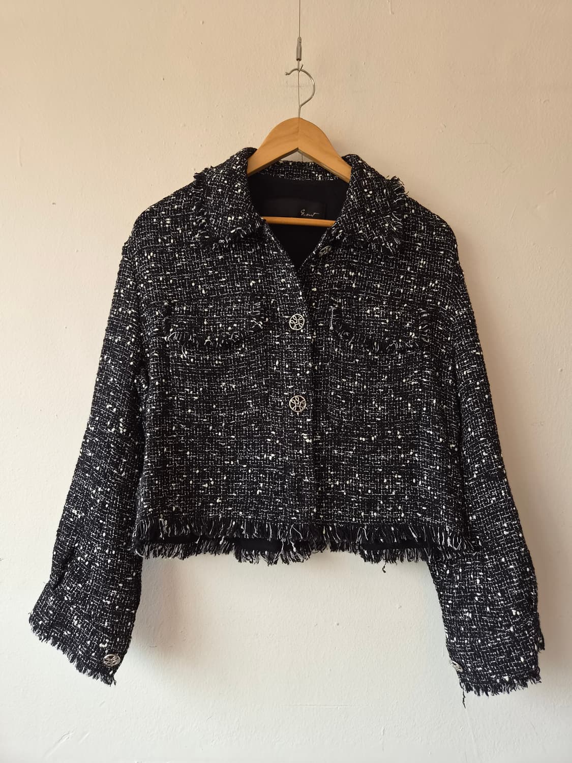 지컷 Gcut 여성 트위드루즈핏자켓 55사이즈 상품이미지2