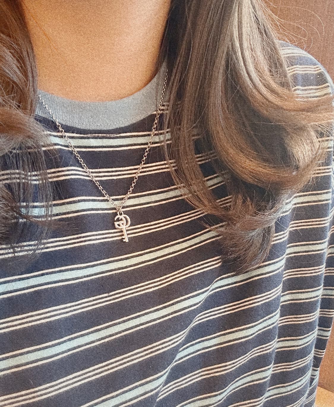 구찌 키 팬던트 실버 목걸이 상품이미지3