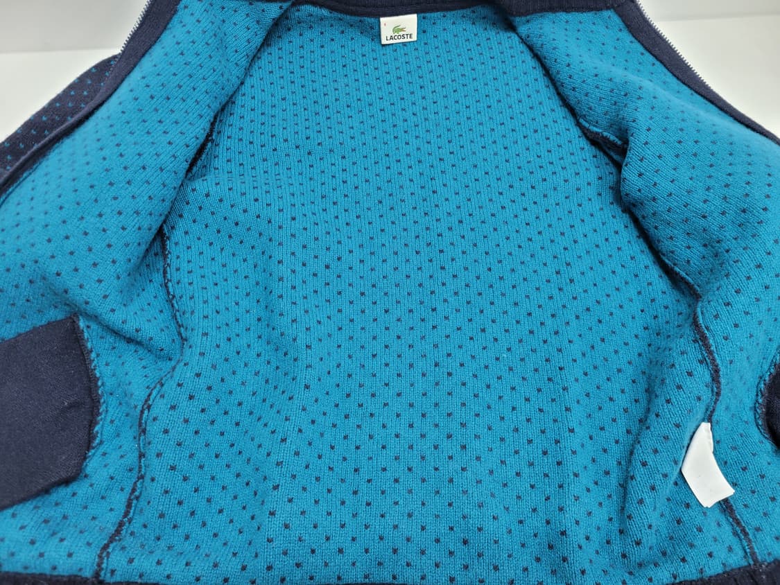 LACOSTE 라코스테 울 니트 집업 자켓 / 남 4 (슬림 100)
 상품이미지7