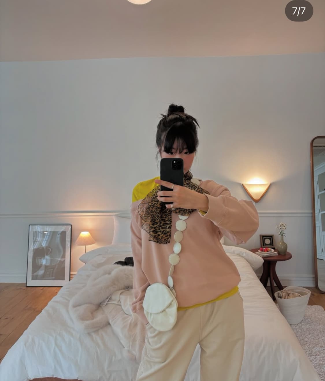 밤볼레 덤플링 백 화이트 bambole dumpling bag white 상품이미지3