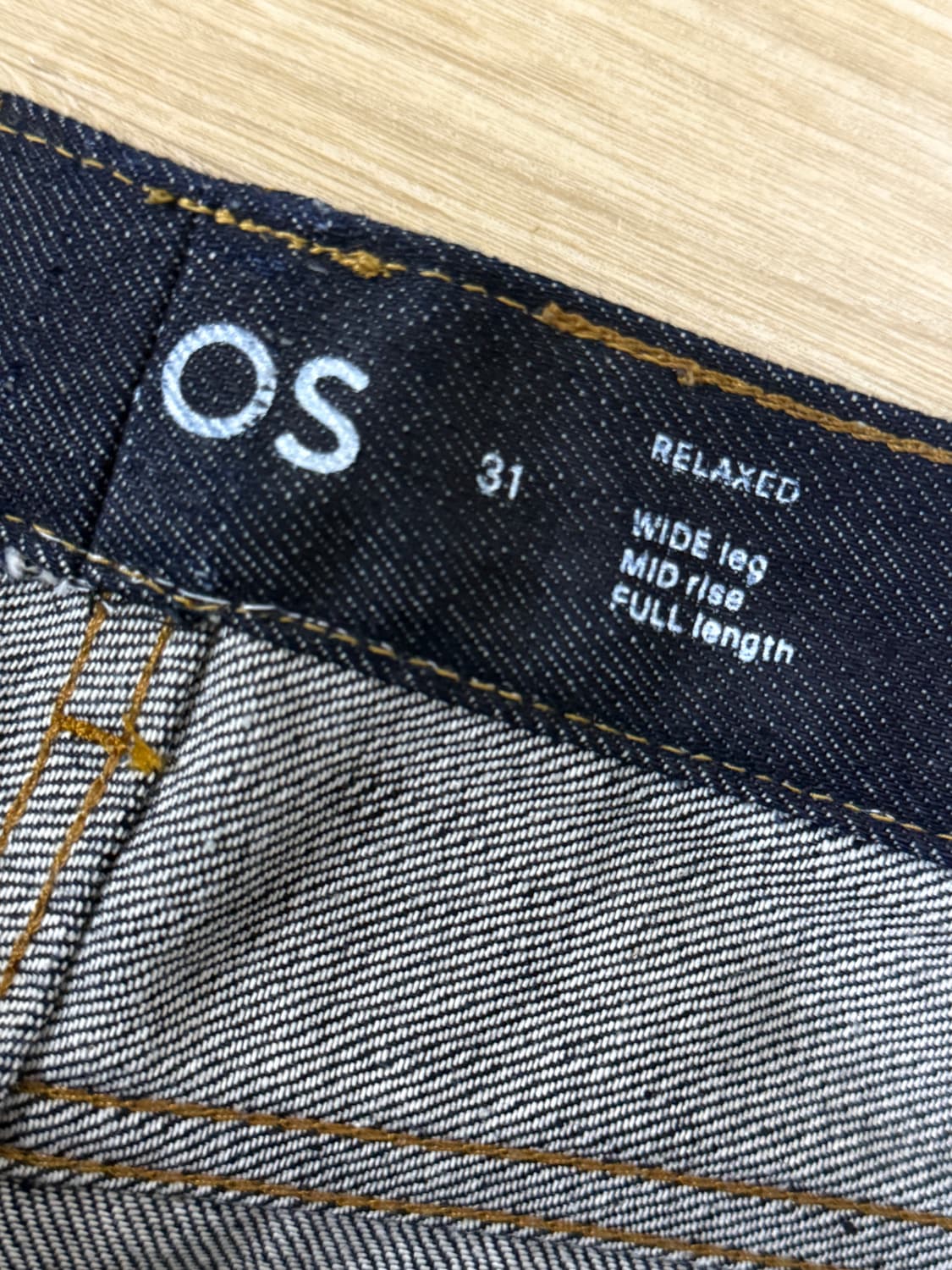 코스 셀비지 와이드 데님 31 상품이미지2