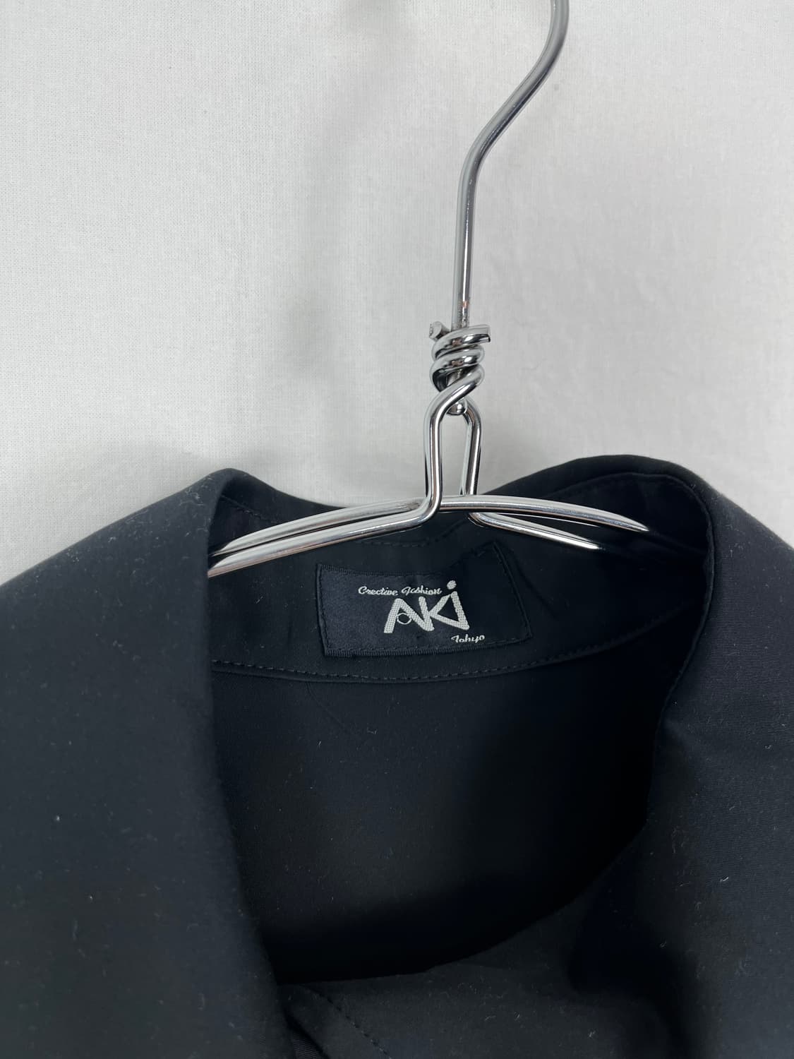 AKI 폴리 원단 롱 코트 상품이미지6