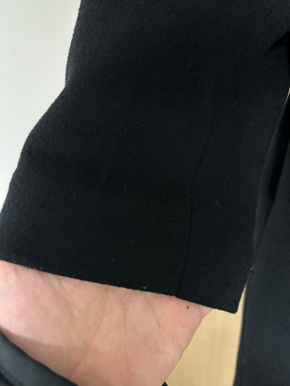 밈 더워드로브 히든 싱글코트 블랙 (100) 상품이미지6